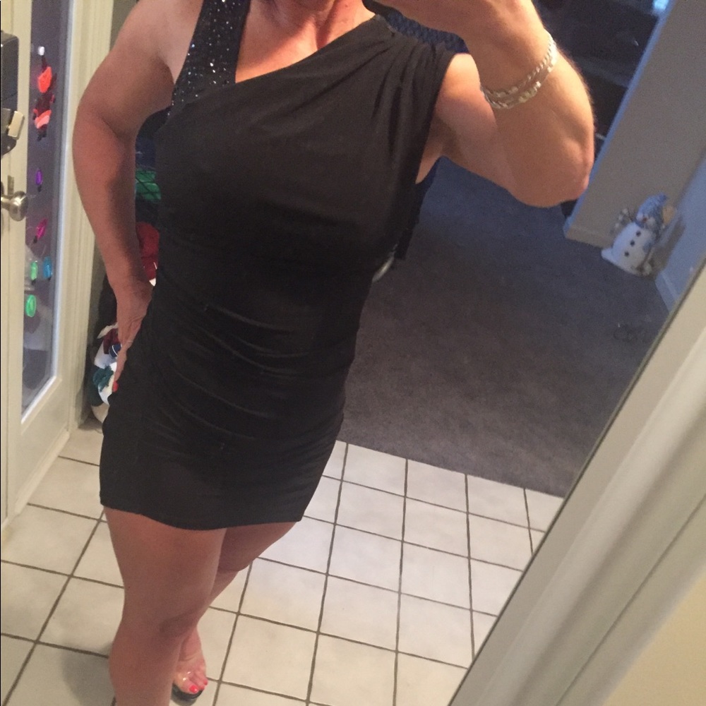Sexy dress by Cache. New Years Eve